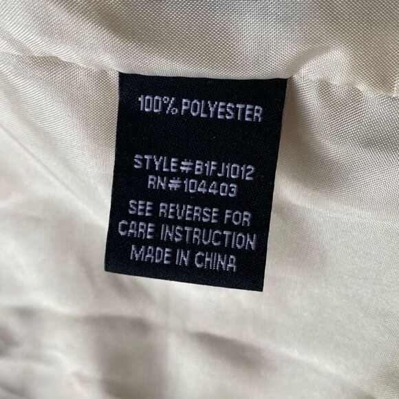 Blu Pepper tan and cream plaid shacket jacket coat women’s size medium cozy fall - Picture 9 of 13